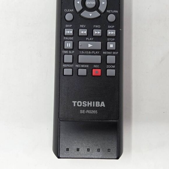 TOSHIBA SE-R0265 DVD RECORDER REMOTE CONTROL DKR10, DKR40, DKR40KU, DR410 TESTED - Picture 3 of 4